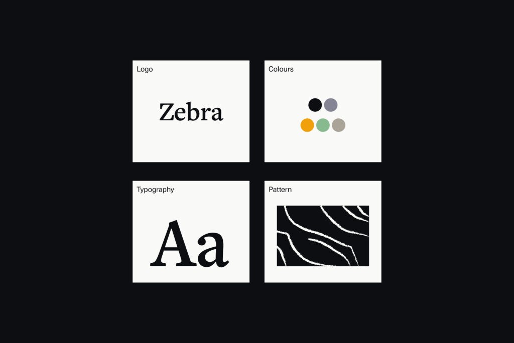 bildhafte Darstellung eines Brand Styleguides