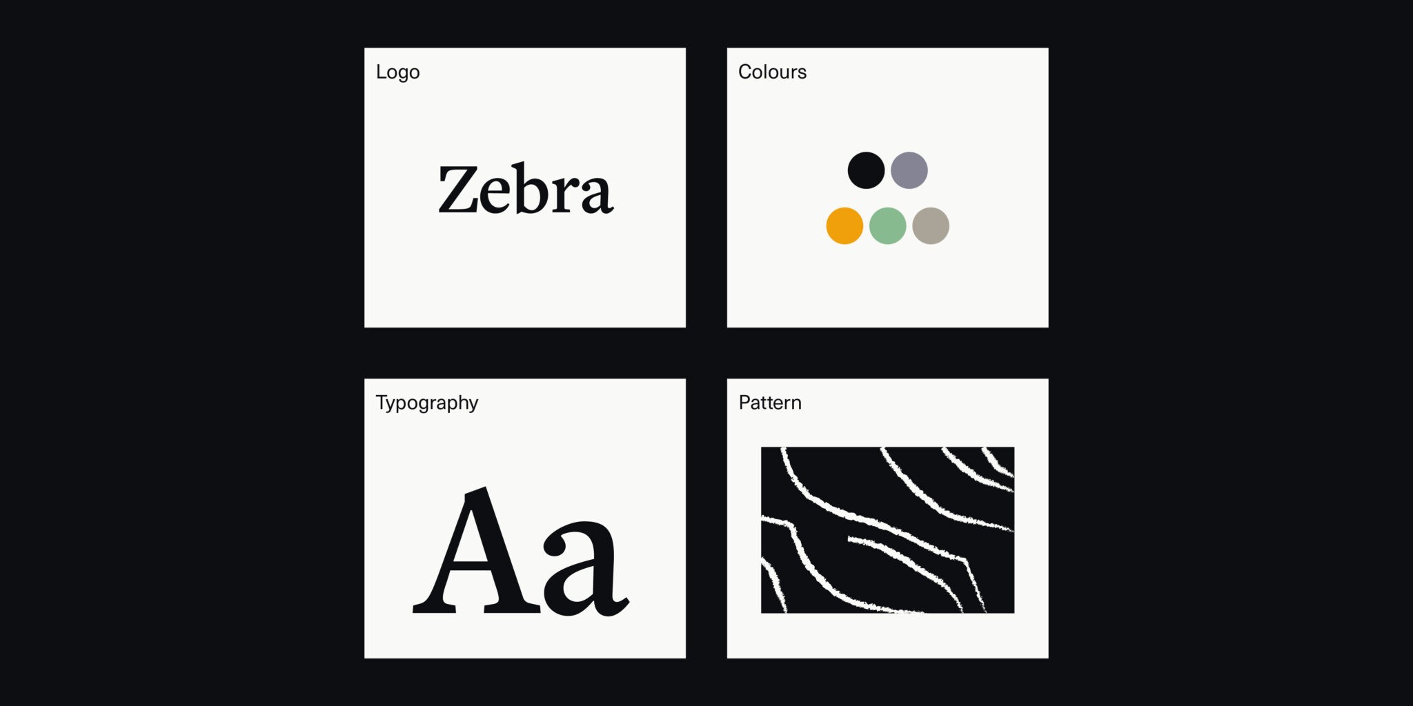 Illustration von einem Marken-Styleguide