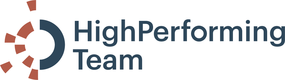 image shows logo of HighPerfroming Team that uses an exploded ring as picture mark
