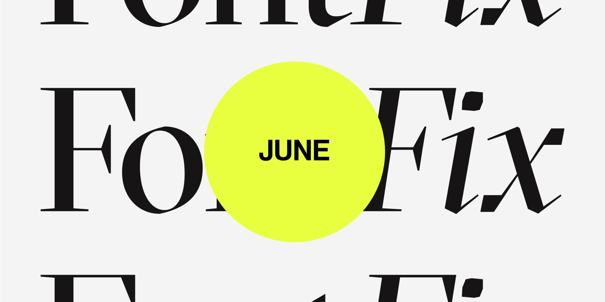 Font fix for June with 6 adobe fonts cover image