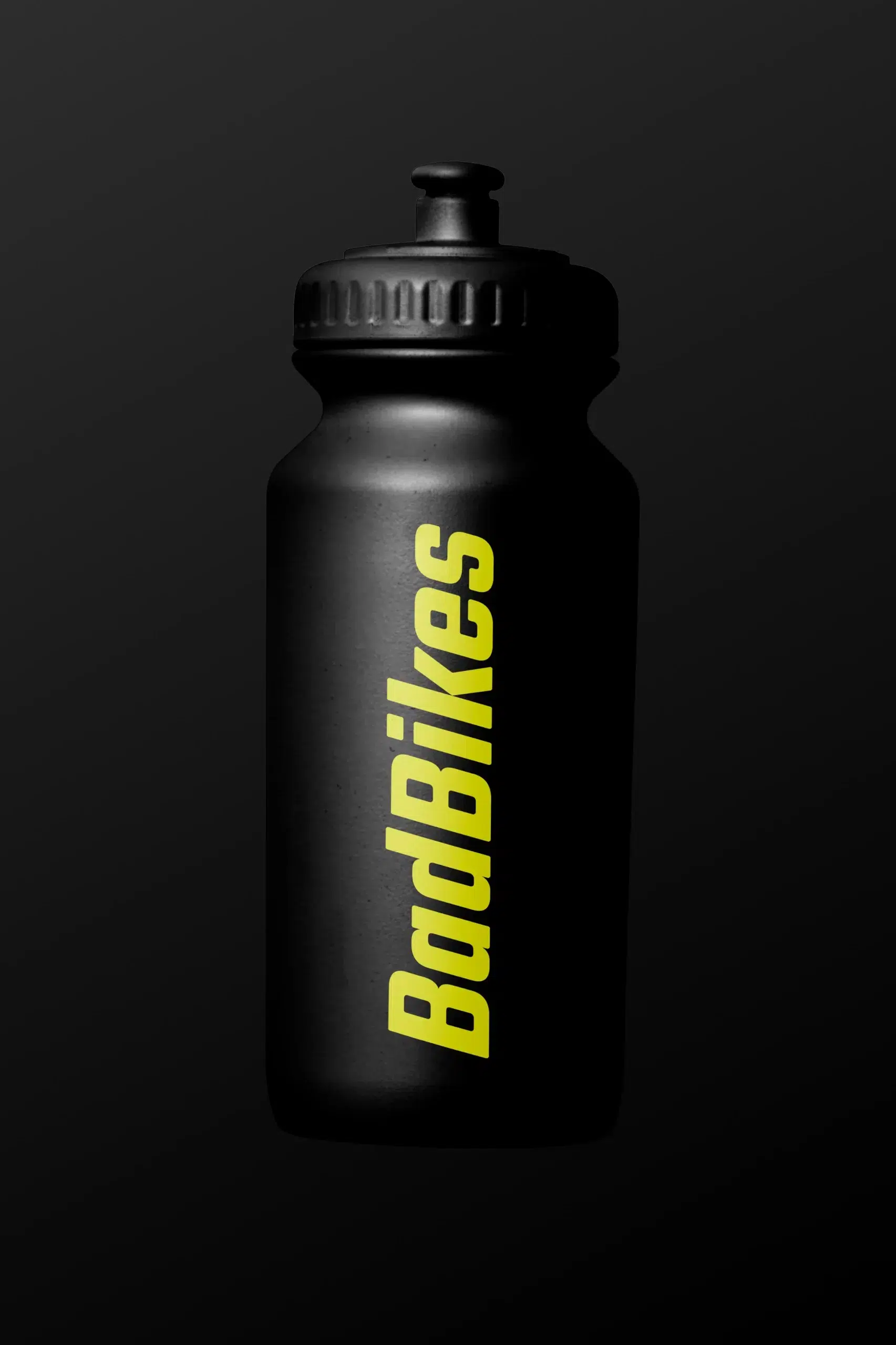 Fahrradflasche zur Darstellung der Anwendung des Bad Bikes Berlin-Logos