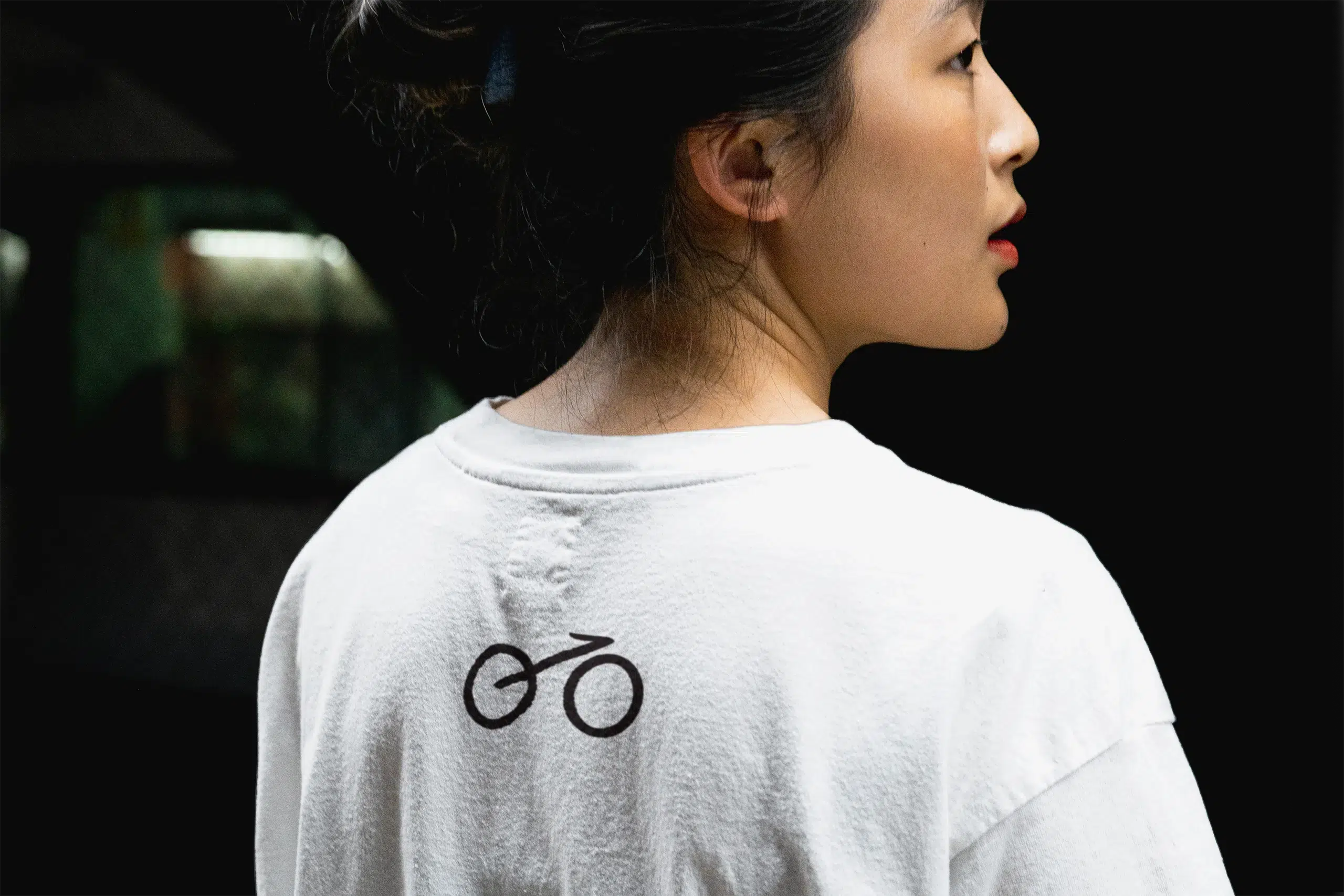 Tshirt, mit dem Icon, welches ich für Bad Bikes Berlin entworfwn habe