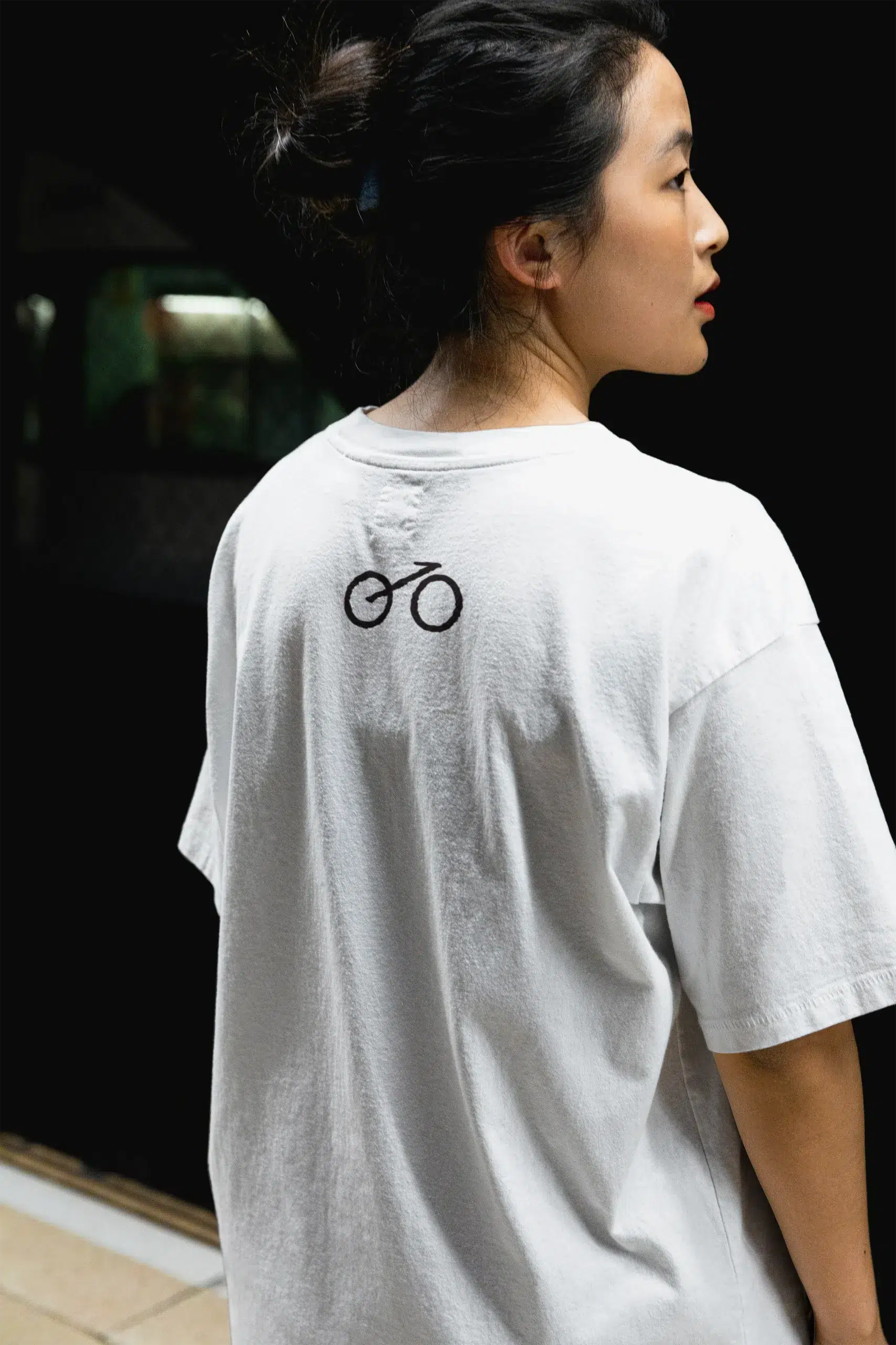 Tshirt, mit dem Icon, welches ich für Bad Bikes Berlin entworfwn habe