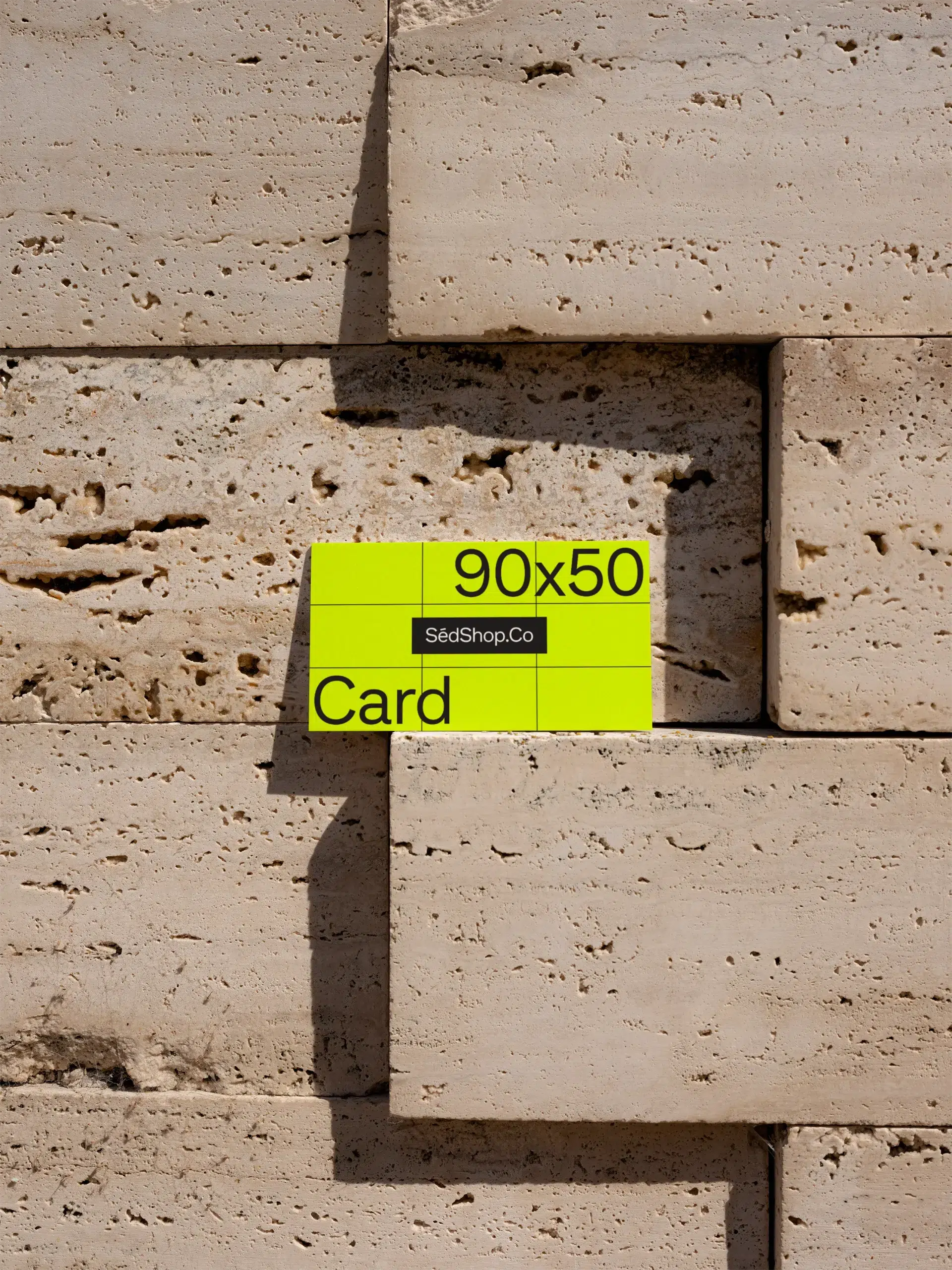 Business card mockup by Sedshop.com