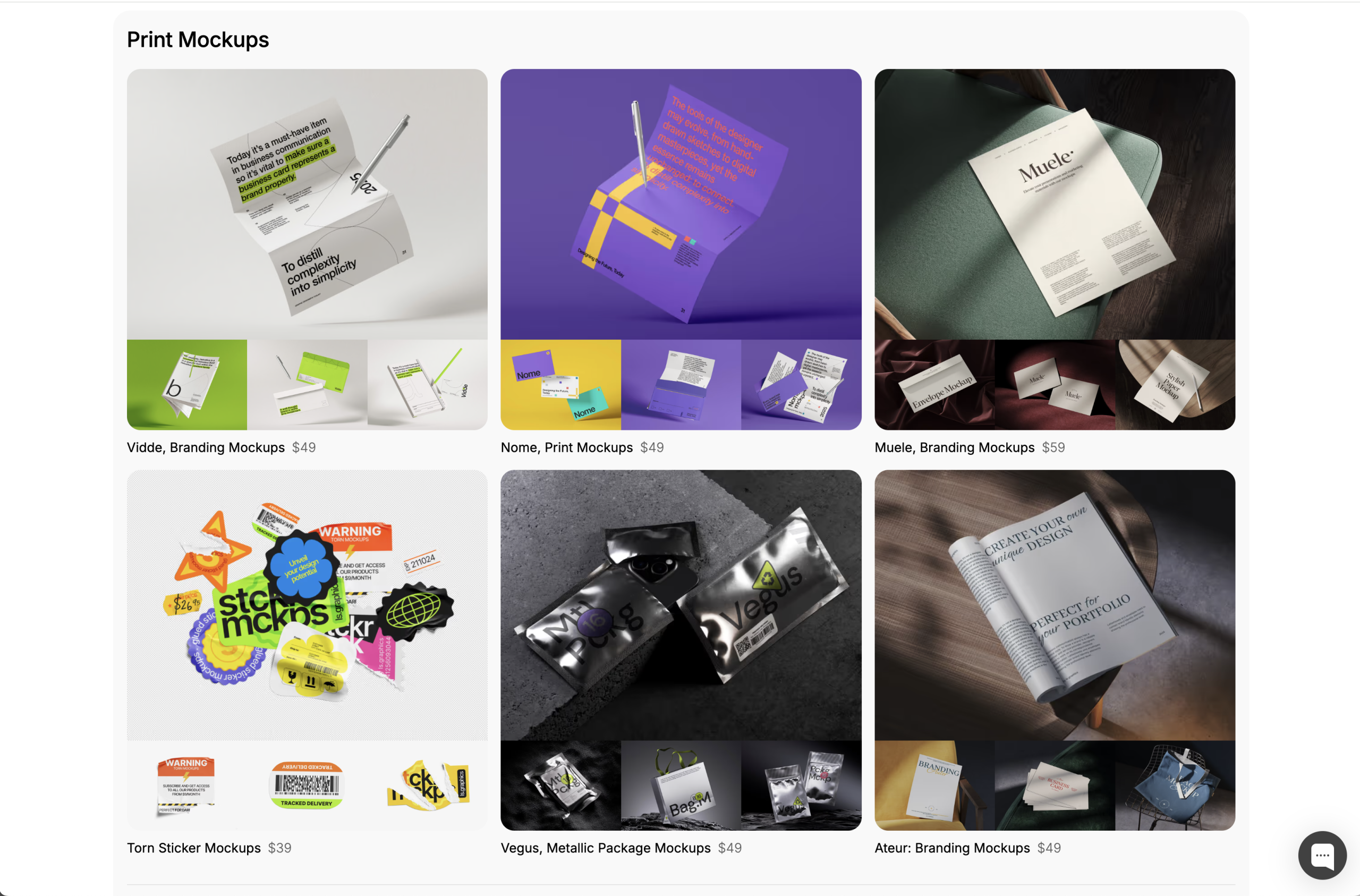 Vorschau des Bereichs „Premium-Branding-Mockups“ auf LS Graphic