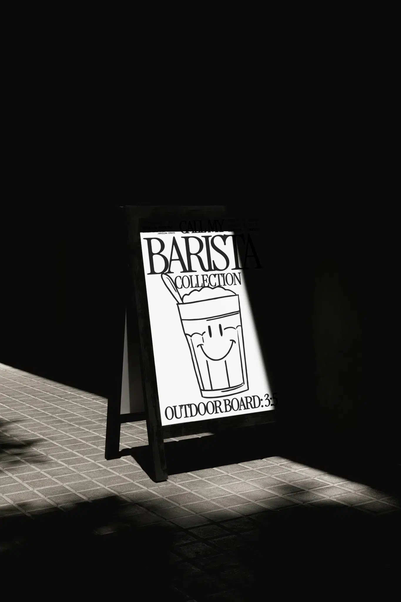 Signage-Mockup von Bendito als Beispiel für eines der besten Branding-Tools