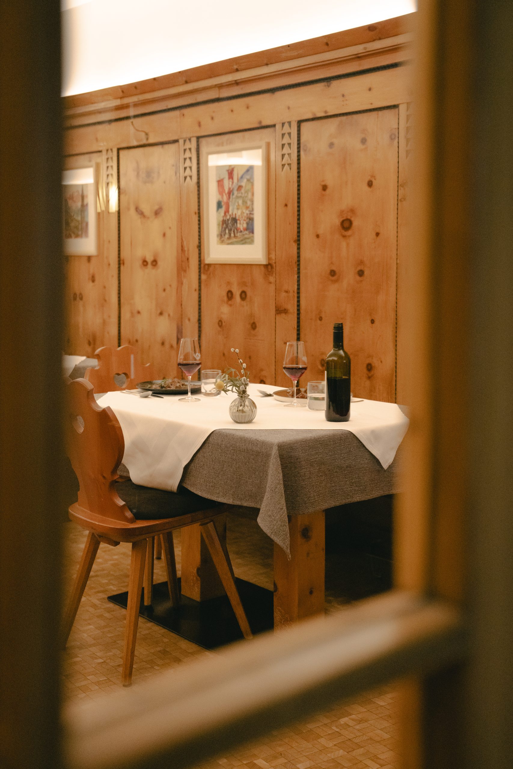 Interior of Hotel Post Gries to show the hotels atmosphere