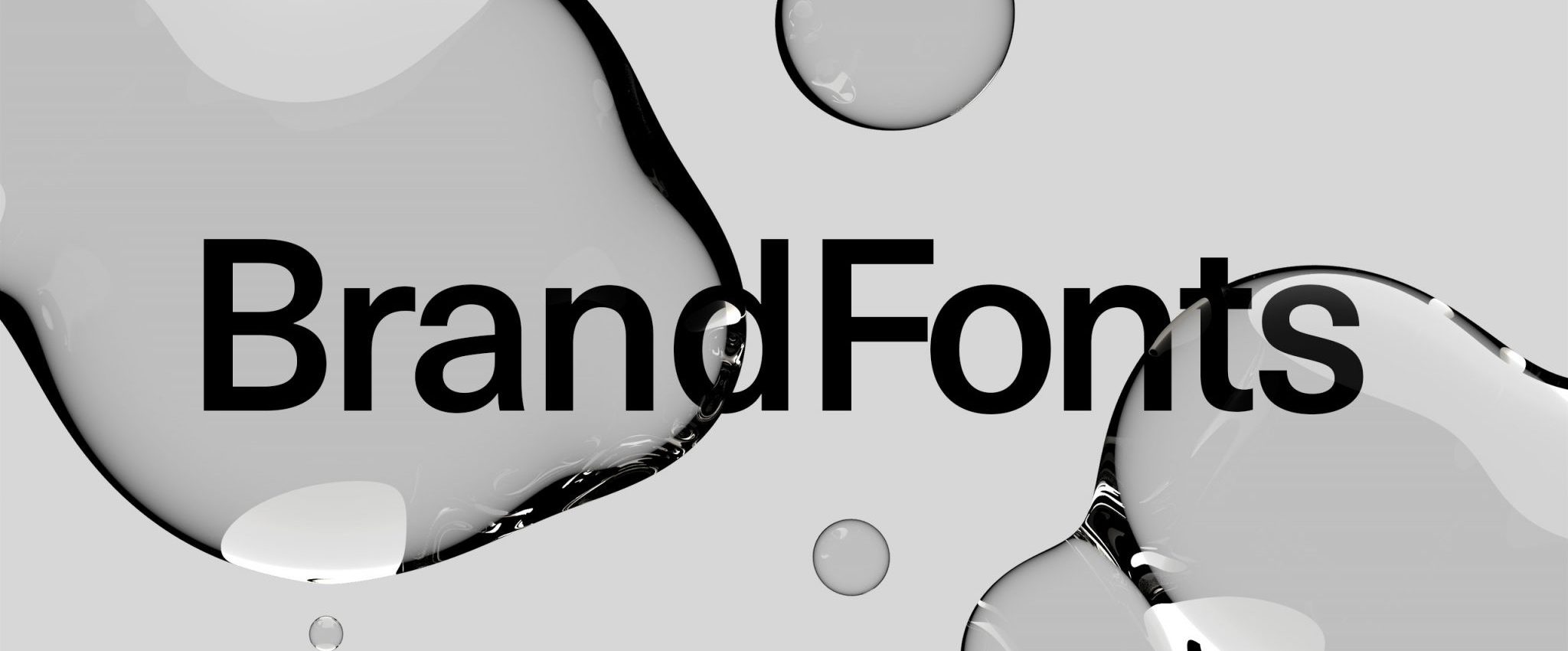 Image reads "brand fonts" and is an introduction to my article on brand typefaces.